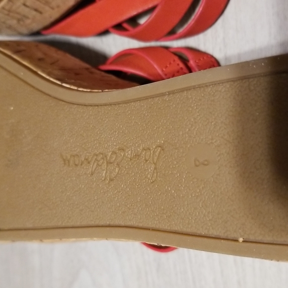 NWOT Sam Edelman Rasha Red Wedge Size 8 - Picture 10 of 10